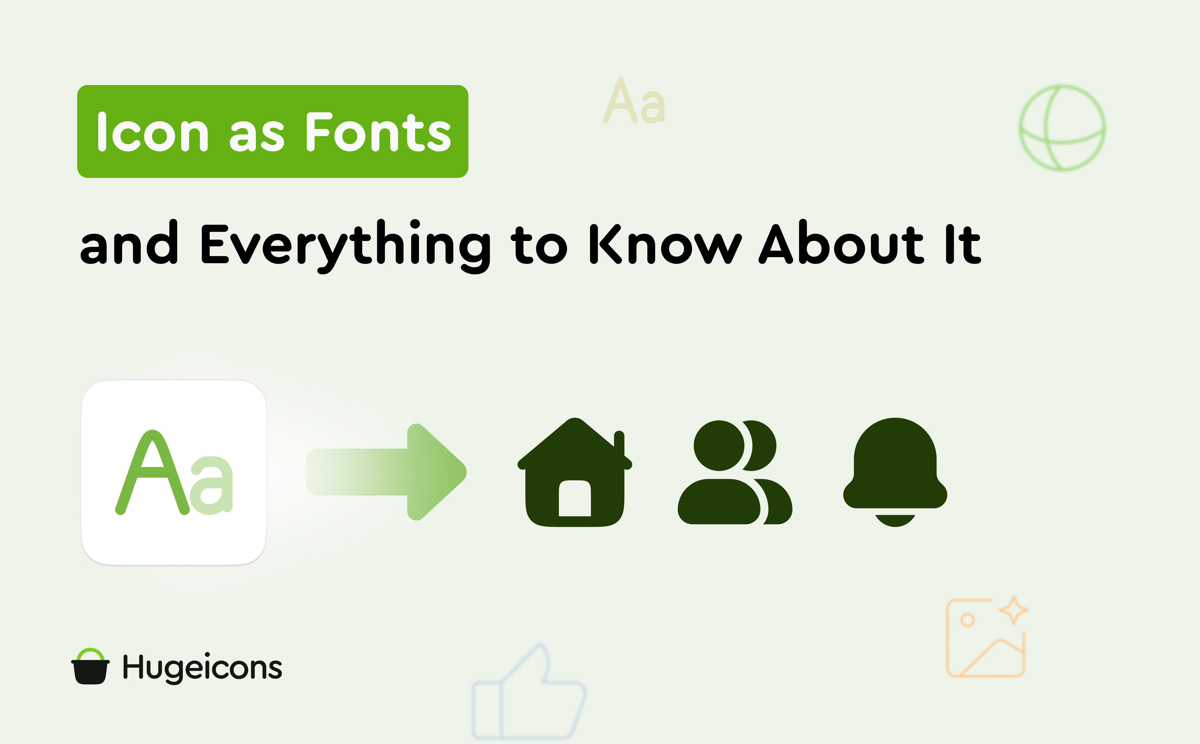 Icon as Fonts and Everything to Know About It